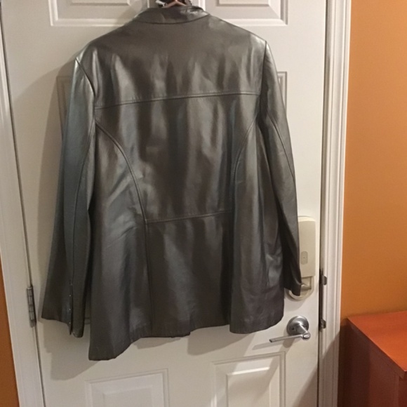 Danier pewter jacket with Thermolite liner - Picture 2 of 2